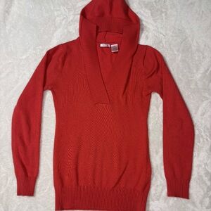 Vintage Deb red hooded sweater